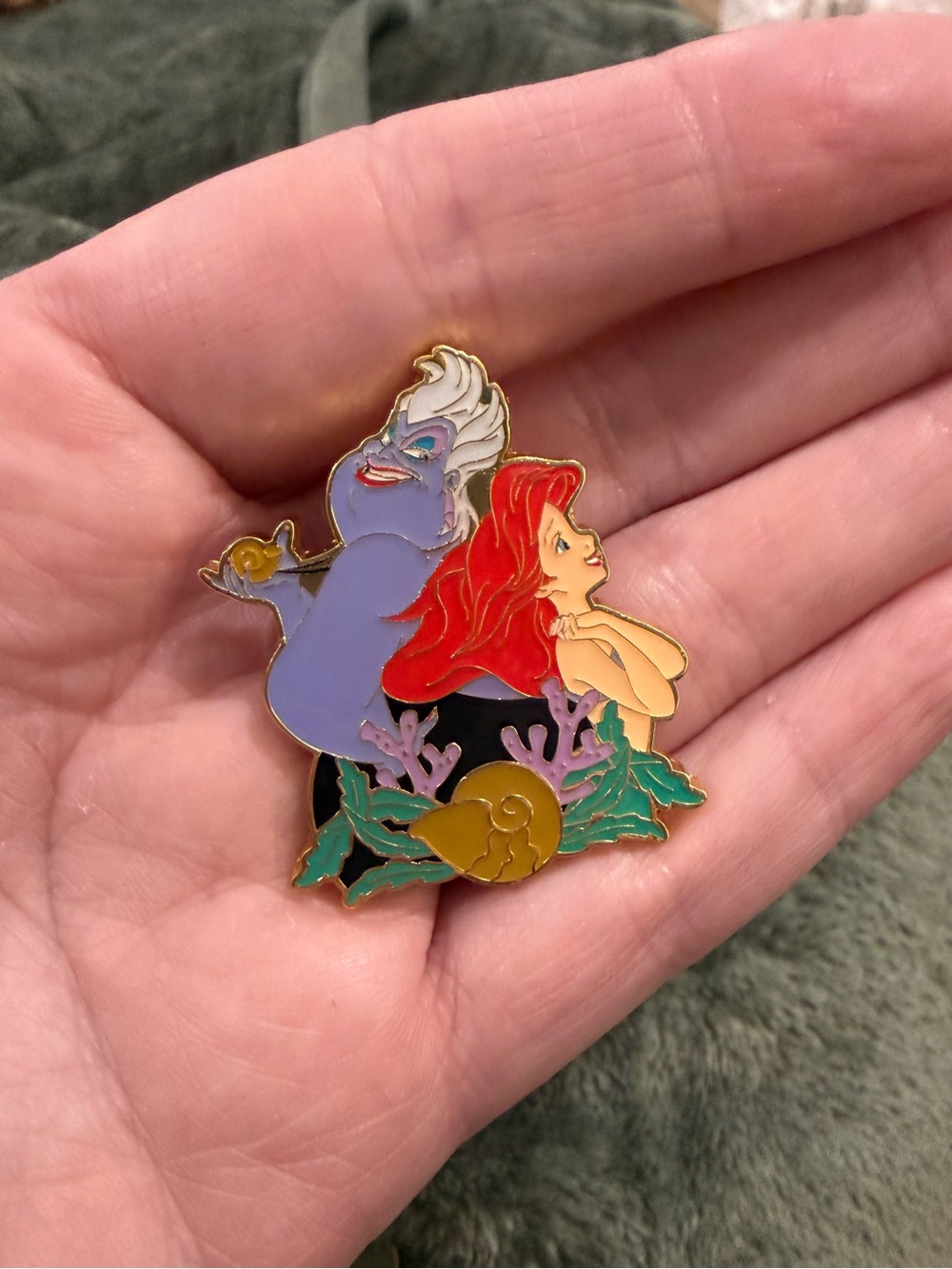 Loungefly Disney Princess & Villain Duo Blind Box Enamel Pin Ariel & Ursula